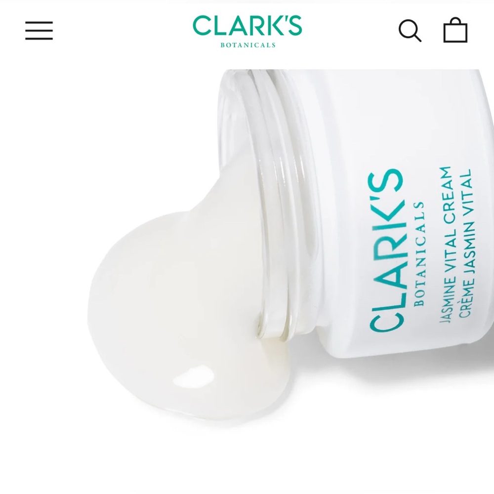 Clark’s Botanicals- Jasmine Vital Healing Cream + Arnica and Hyaluronic Acid